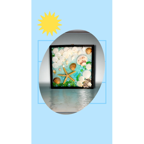 Rosecliff Heights Resin Seashells Wall Art & Reviews Wayfair